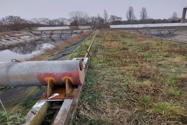 Sanierung / Abdichtung von Betonbecken / DDR Betonbecken mit Leckageerkennungssystem