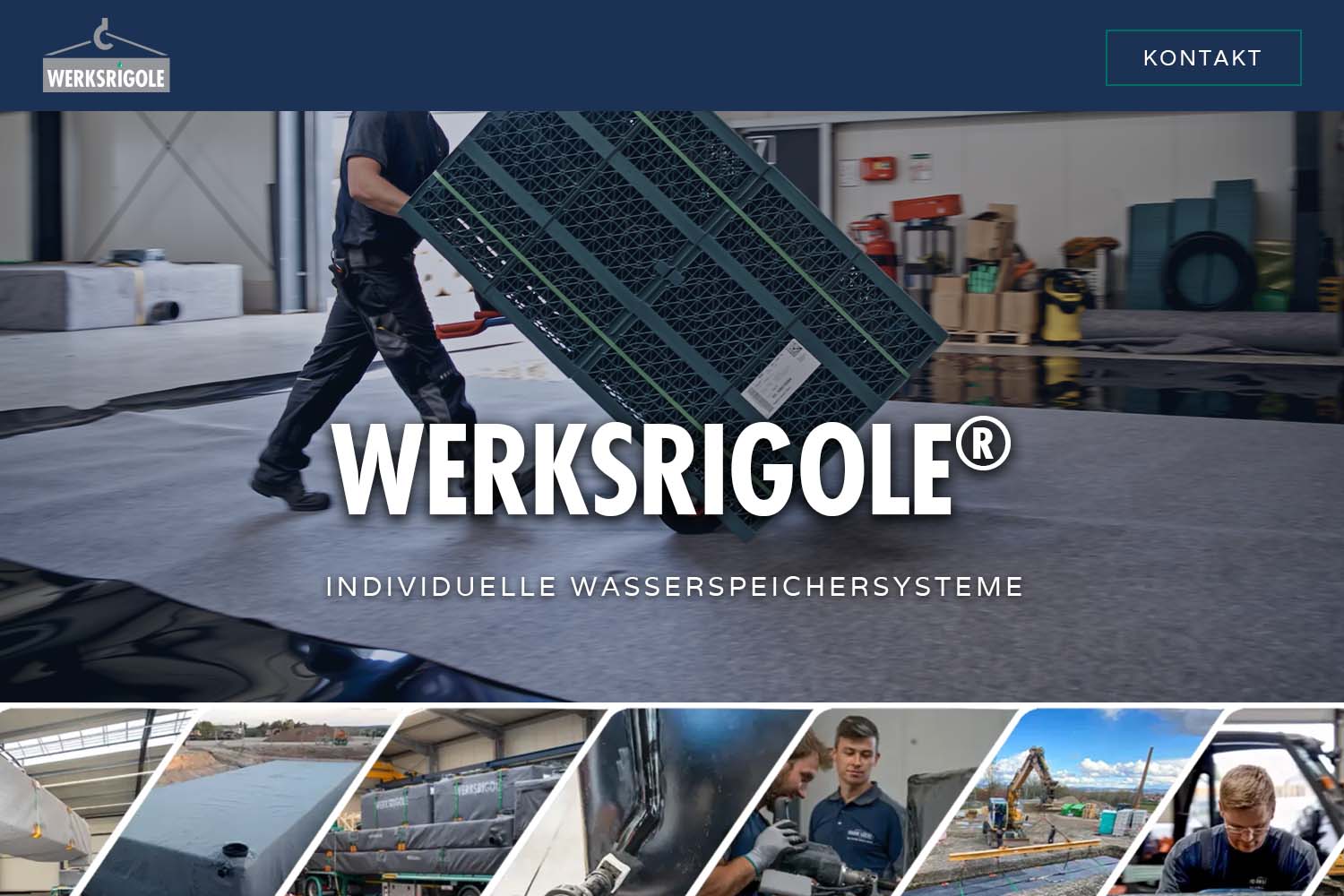 Update Werksrigolen Webseite